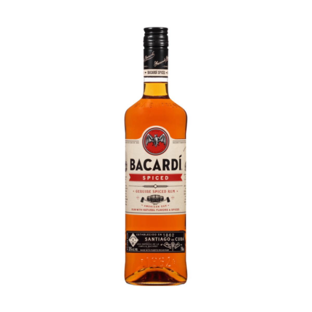 Bacard Spiced Ron 750 Ml Bebidas RD